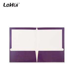 A4 Custom Presentation <strong>File</strong> <strong>Folders</strong> Pocket Glossy Paper Presentation <strong>Folders</strong> with Two Pocket - Product Image 5