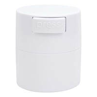 Pot de stockage en plastique pour colle à extensions de cils, type poussoir, scellé sous vide, outil de beauté, adhésif, vente en gros