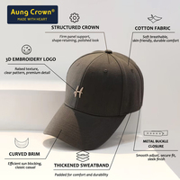 Gorras de Béisbol Personalizadas de Alta Calidad al por Mayor, con Logotipo Bordado en 3D, 6 Paneles, Gorra Deportiva Casual Premium