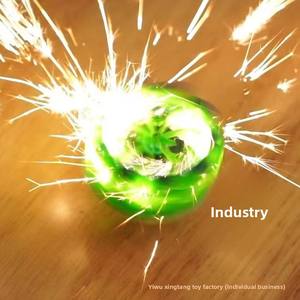 Jouet rotatif à doigts en plastique, très populaire sur TikTok, avec effets lumineux, anti-stress, design technologique, livraison directe - Product Image 2