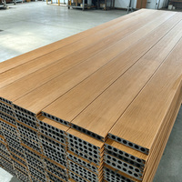 Plancher en WPC extérieur de haute qualité SINKO, gaufré 3D, antidérapant, composite, pour terrasse extérieure