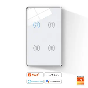 TuyaZigBeeスマートライフカーテンスイッチUSホームオートメーションカーテンスマートホームカーテンモーターコントローラー