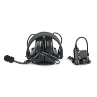 Casque de communication tactique Z-TAC CII à réduction de bruit professionnelle + PTT – Meilleure vente Z041+Z113