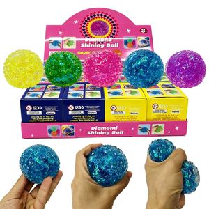 Bola Antiestrés de Maltosa con Cristales Brillantes en Forma de Diamante, Juguete Sensorial de Maltosa con Forma de Bola de Diamante para Regalo, Envío desde Almacén en EE. UU. - Product Image 6