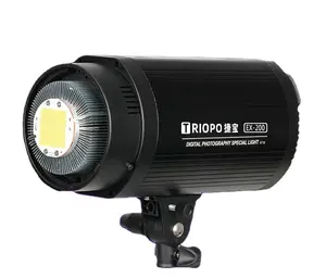 2.6KG ağırlık Triopo EX -200W LED200 Video LED ışık.