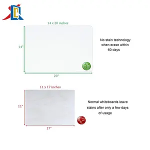 Kunden spezifischer Druck Große Trocken löschung Whiteboard Klassen zimmer Kühlschrank Magnet Wandkalender Magnetischer Kalender