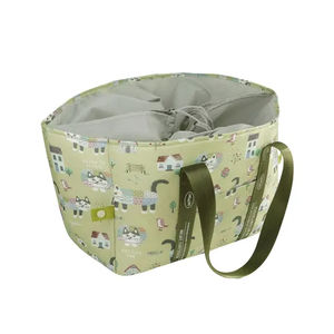 Bolsa de Compras Plegable, Impermeable y Duradera, Aislada con Aluminio, Diseño Único, Fibra de Poliéster + Correa de Cadena de Aluminio - Product Image 6