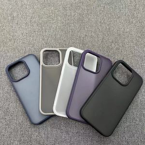 Hochwertige handyhülle stoßstange dursichtig mattierte handyhüllen für iphone 11 12 13 14 15 pro max handyhülle - Product Image 3