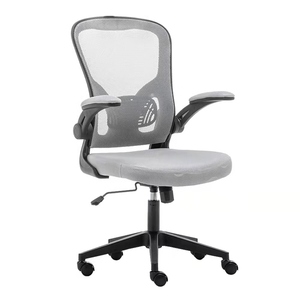 2025 Anji, muebles de oficina en casa, sillas elevadoras giratorias ergonómicas, silla de malla de <span class=keywords><strong>altura</strong></span> ajustable de diseño contemporáneo europeo - Product Image 5