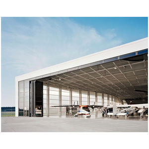 <span class=keywords><strong>Hangar</strong></span> de Aeronaves em Estrutura de Aço Industrial Pré-fabricada com Certificado CE para Base de Manutenção e Armazenamento - Product Image 1