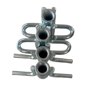 Insert de fixation en acier inoxydable pour béton préfabriqué, boucle droite pour l'ancrage de dalles fines et de panneaux muraux en construction - Product Image 1