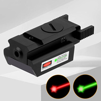 Pointeur laser rouge compact réglable pour la chasse en extérieur, avec une longue portée pour la chasse, optique compacte de 20 mm