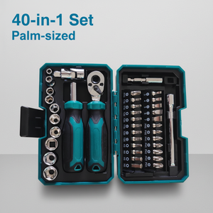 Juego de 40 Puntas de Destornillador de Seguridad Multiusos, Acero al Cromo Vanadio, Surtido Universal con Estuche de Almacenamiento para Bricolaje en el Hogar - Product Image 2