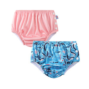 Vente en gros Vêtements de natation pour entraînement anti-fuite imperméables pour enfants Shorts à langer Couches de bain pour nouveau-nés Pantalons de piscine - Product Image 1