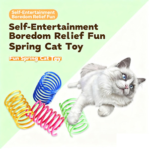Interactive Cat Spiral Creative Spring Toy to Kill Time and Keep Fit, ABS Plastic for Swatting, <strong>Biting</strong>, Hunting Kitten Toys - Product Image 5