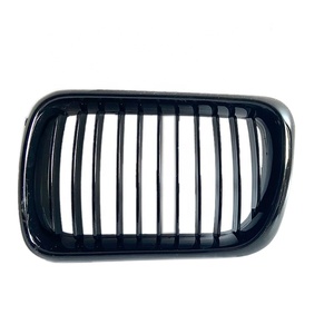 Front Rene Singola linea gloss nero Auto Da Corsa Griglia Della Griglia <span class=keywords><strong>Paraurti</strong></span> Per <span class=keywords><strong>BMW</strong></span> 3 Serie <span class=keywords><strong>E36</strong></span> 318 328 328 1997-1999 auto-styling - Product Image 2