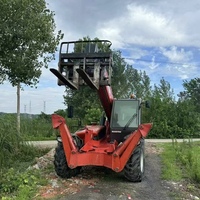 Chariot élévateur à MT-1740 Manitou d'occasion à vendre en Chine avec moteur importé d'origine plein de puissance et à bas prix.