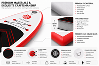 Planche de surf gonflable SUP pour jeux aquatiques, fabrication OEM en Chine, certifiée CE ROHS