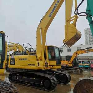 รถขุด Komatsu รถขุดขนาด20ตันของแท้จากญี่ปุ่น PC200-8ใช้ Pc220-8 Pc200-7รถขุด Pc200-8 - Product Image 4