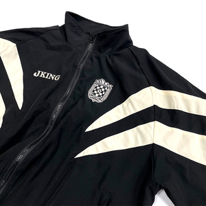 Veste de football surdimensionnée personnalisée, veste de sport à la mode de haute qualité brodée et cousue - Product Image 5