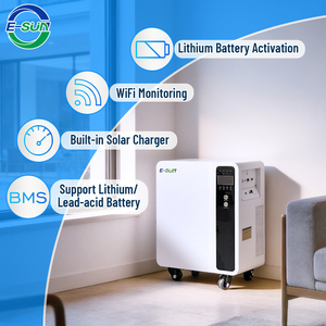 Système de Stockage d'Énergie Domestique Tout-en-un 3KW/5KW avec Batterie Intégrée, BMS Intelligent, Facilement Déplaçable - Modèles AL-3KW/AL-3.6KW/AL-5KW - Product Image 2