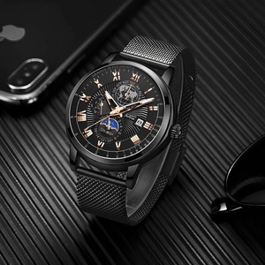 Reloj de Pulsera Deportivo Casual para Hombre de Marca Superior con Correa de Retícula, de Lujo, Impermeable y Luminoso - Product Image 2