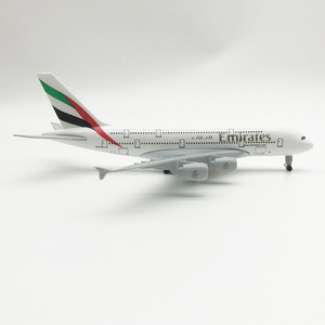 Emirates & Singapore Airlines A380 aleación Modelo 1:400 escala 20CM pantalla con soporte con <span class=keywords><strong>logotipo</strong></span> personalizado - Product Image 4