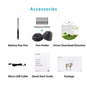 Tablette graphique numérique sans batterie <span class=keywords><strong>HUION</strong></span> <span class=keywords><strong>H640P</strong></span> en gros - Product Image 5