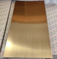 Feuille de plastique laminée tricolore à 3 couches, anti-rayures, dorée métallique, pour gravure laser extérieure, 1/32'', 1/16'', 1/8''