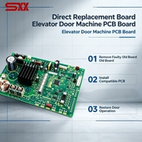 Placa de Control del Motor de Puerta de Ascensor C1B-DR13, PCB de Máquina de Puerta, Controlador PWM Fujite*, Repuestos para Ascensores
