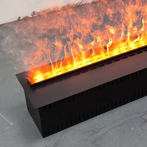 Scaldino elettrico 3 lati del <span class=keywords><strong>fuoco</strong></span> dell'hotel da incasso a parete camino a vapore acqueo 3D con telecomando per uso domestico - Product Image 2
