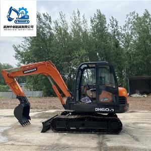 Gebruikt Doosan DH60 XM Gold minigraafmachine 6 ton motor 6000KG onderdelen 2 jaar garantie Japan/Korea rupsgraafmachine - Product Image 1