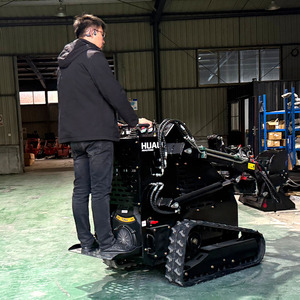 رافعة انزلاقية التوجيه تعمل بالديزل من الشركة المصنعة الصينية معتمدة من وكالة حماية البيئة، متوفرة في الولايات المتحدة مع كسارة مطرقية - Product Image 4