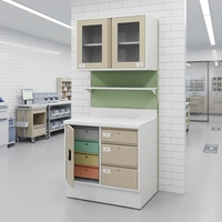 Armoire de distribution en métal de conception moderne pour la combinaison de médicaments à haut risque pour une utilisation hospitalière