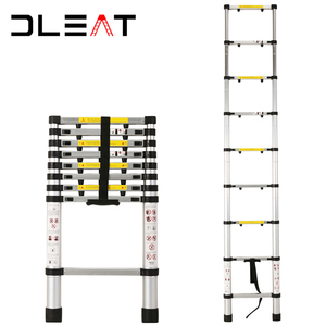 <span class=keywords><strong>Escalera</strong></span> <span class=keywords><strong>Flotante</strong></span> de Aluminio y Bambú de 2.6m, 2.9m, 3.2m, 3.8m, Venta al Por Mayor de Fábrica - Product Image 4