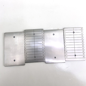 Sao lưu cụm từ hạt giống mật mã 24 từ trên Trình Quản lý mật khẩu Ví kim loại gr2 với dịch vụ xử lý cắt chính xác - Product Image 2