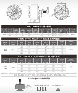 Nhà máy chất lượng tốt nhất vượt qua BAT S 2812 900kv 1100kv động cơ không chổi than cho UAV 8 9 inch FPV bay không người lái RC <span class=keywords><strong>quadcopter</strong></span> đua bay không người lái đa - Product Image 3
