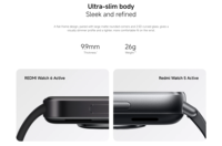 REDMI Watch 6 Active Layar AMOLED Tahan Air IP68 Pelacak Kebugaran dan Tidur Menjawab Panggilan Pengisian Daya Magnetis Reloj Inteligente