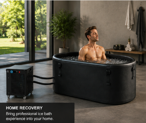 Vanace Commercial Ice <b>Bath</b> Chiller 1HP with Cold Plunge Pool for Athlete Recovery and Wellness Therapy - Product Image 1