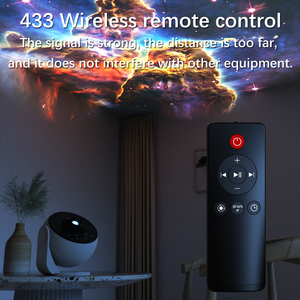 Proyector de Estrellas y Galaxias BOLONG, Lámpara Nocturna LED Moderna Blanca para Decoración de Habitaciones Infantiles - Product Image 2