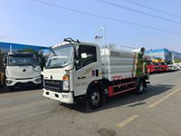 Vente directe usine : Camion-citerne multifonctionnel de 7 m³ pour l'arrosage routier avec système de pulvérisation haute pression à vendre