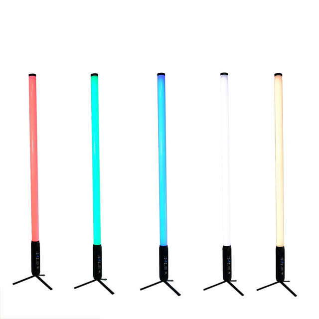 Professional 45W LED Pixel Tube Light for Studio Video Project OLED Display 1500mm Wireless DMX Stage Rig Ready to Ship TP-B192