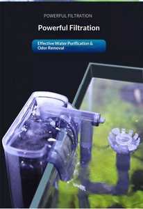 Filtro Esterno SOBO in Plastica 3-in-1 per Acquario, Pompa di Ossigenazione Ultra Silenziosa a Risparmio Energetico per Piccoli Acquari e Terrari per Tartarughe - Product Image 2
