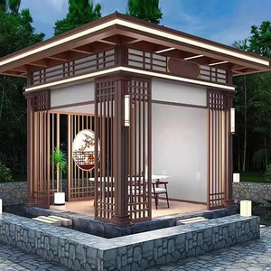 Pavillon de jardin extérieur en alliage d'aluminium, abri solaire paysager, pavillon de loisirs, parasol de cour, pavillon à lames orientables - Product Image 5