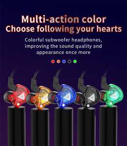 Auriculares Dinámicos Intrauditivos con Bajos de Alta Fidelidad, <span class=keywords><strong>CCA</strong></span> <span class=keywords><strong>CRA</strong></span>+, Auriculares con Cable y Micrófono, Auriculares Deportivos para Gamers, Auriculares Transparentes - Product Image 5