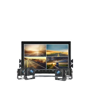 ดรอปชิปปิ้ง Shopify จอภาพรถยนต์ 10.1 นิ้ว 4 ช่องทาง ระบบบันทึก DVR สำหรับรถบรรทุก รถบัส จอแสดงผลออลอินวัน - Product Image 1