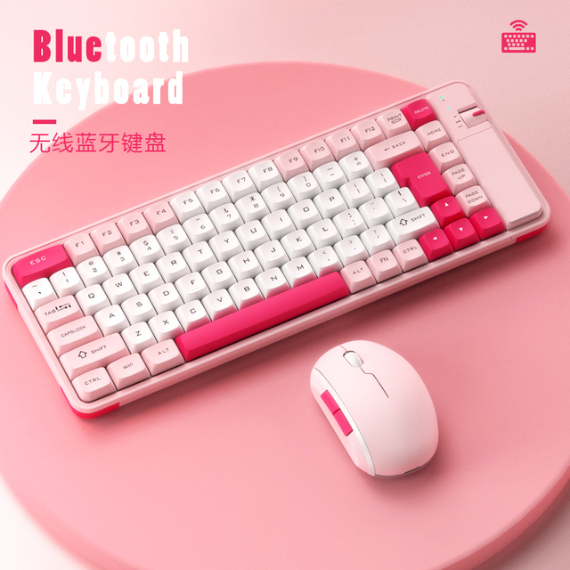 Zaidtek New Wireless Aluminum Mechanical Laptop Keyboard 75% Layout 86 Keys Three-mode Gaming Keyboard