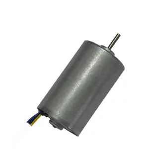 Yüksek hızlı bilyalı rulman uzun ömürlü 28mm * 47mm 12v 24v fırçasız dc bldc motor