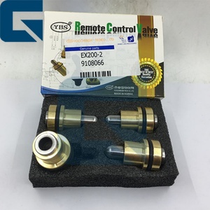 Pédale de commande EX200-2/3/5, levier poussoir 9108066, poussoir de joystick 9107447 - Product Image 1