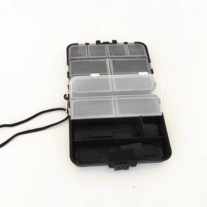 Boîte de rangement pour accessoires de pêche Luya Lead Head avec corde de transport 12*9.5*3.5 11.5*6.5*3 Organisateur d'hameçons et d'appâts - Product Image 4
